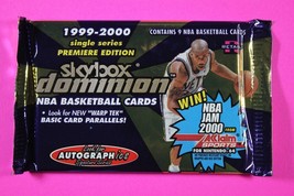 Rare 1999-2000 Skybox Dominion NBA Basketball Hobby Pack Exact Pack In Pics 6022 - £27.63 GBP