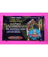 Rare 1999-2000 Skybox Dominion NBA Basketball Hobby Pack Exact Pack In P... - $48.84 CAD