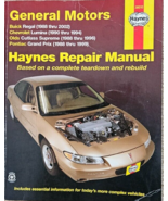 Haynes Repair Manual 38010 General Motors Buick Regal Chevy Lumina Olds ... - $13.59 CAD