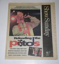 Sex Pistols Show Newspaper Supplement Vintage 1996 Cover Story Chris LeDoux - $24.99