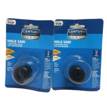 Century Drill &amp; Tool 05418 1-1/8&quot; Carbon Alloy Hole Saw Pack of 2 - £14.78 GBP