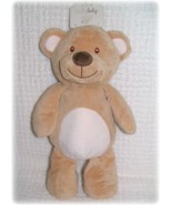 KellyBaby Beige 20&quot; Plush Classic My First Teddy Bear Rattle Security Lo... - €16,49 EUR