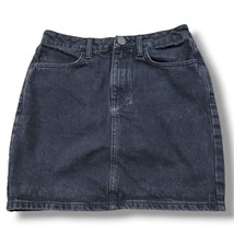 BDG Skirt Size Small 26&quot;Waist Urban Outfitters Jean Skirt Black Denim Skirt Mini - £18.82 GBP