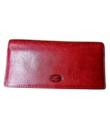 MANCINI Casablanca Collection RFID Secure Ladies Red Trifold Wing Wallet - $42.99 CAD