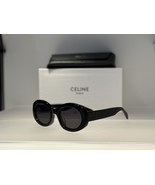 Celine Triomphe 01 / Black on Black Sunglasses / CL40194U - £220.20 GBP