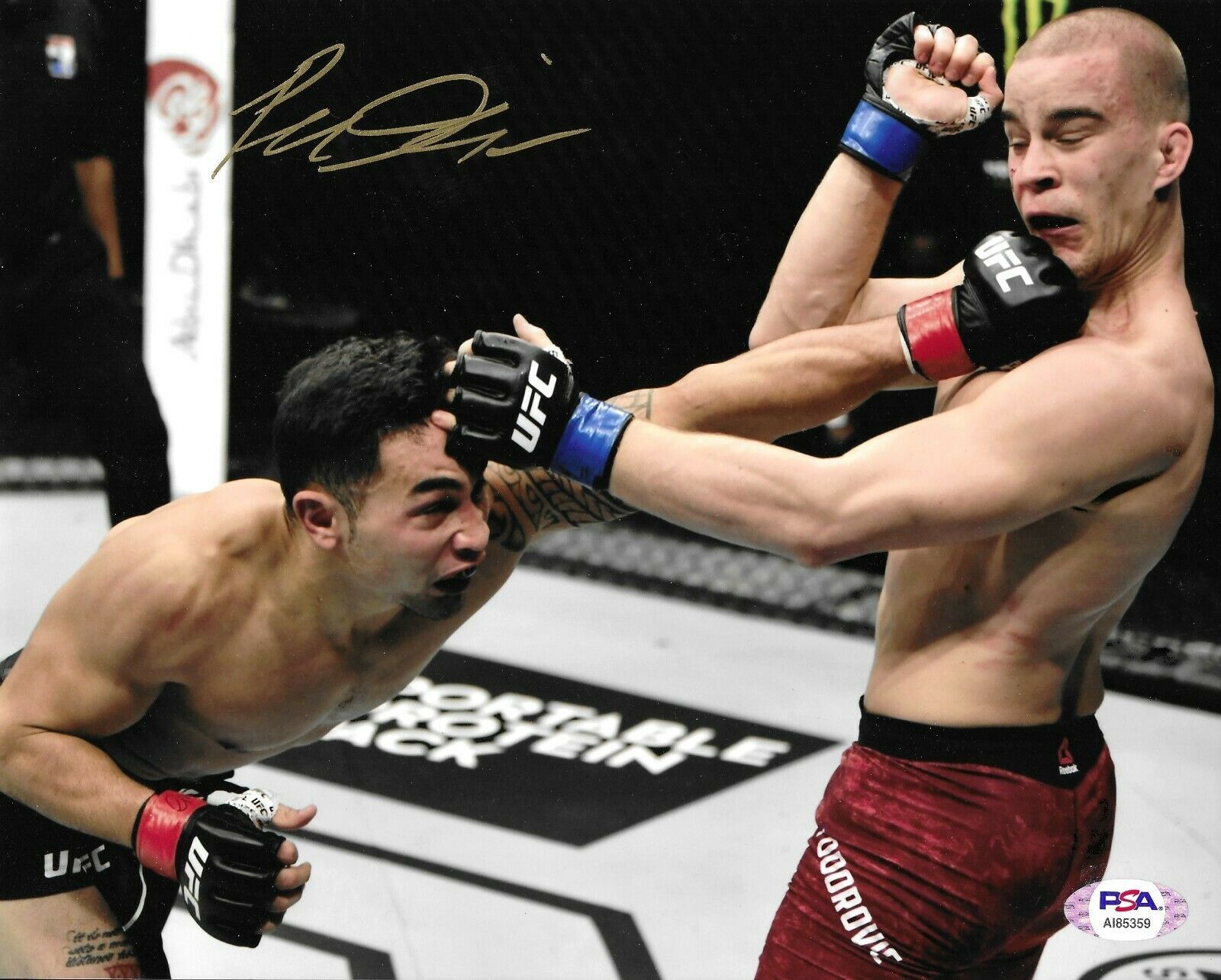 Punahele Soriano Autographed 8x10 Photo PSA COA UFC MMA Left Strike Puna... - $67.96