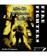 Fire Fighters Radio Show 1950s | 198 Episodes MP3-CD | 2 Discs Fast Ship... - $166.83 MXN