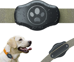 Dovick-Waterproof Airtag Dog Collar Holder Mount, Screw Case Fits All Width Air  - £10.05 GBP