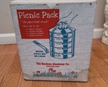 Vintage 1960s Buckeye Aluminum Co Picnic Pack Camping Utility Pans &amp; Ski... - £47.92 GBP