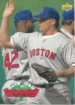 1993 Upper Deck On Deck Roger Clemens 9 Red Sox - £0.97 GBP