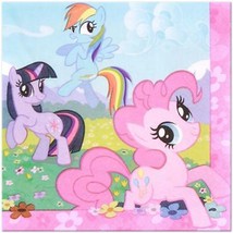 My Little Pony Friendship Lunch Dinner Napkins 16 Count Birthday Party S... - $4.25