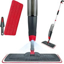 Premium Wet &amp; Dry Spray Mop Set With Reusable Washable Pads And Refillab... - £37.52 GBP