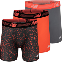Men&#39;S 6&quot; Boxer Brief Fly Front with Pouch, 3-Pack - £32.57 GBP