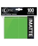 Ultra Pro Deck Protector: Eclipse: Matte Lime Green (100) - $13.42