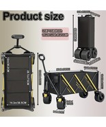 Heavy Duty Multi-Purpose Folding Cart - 550 Lbs, 360°All-Terrain Wheels For - $3,324.69 MXN