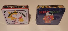 Peanuts  Mini Tin Lunchbox with Starlight Mints Lot of 2 Sealed - $18.69