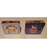 Peanuts  Mini Tin Lunchbox with Starlight Mints Lot of 2 Sealed - $349.59 MXN