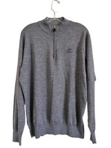 Peter Millar Crown Soft 1/4 Zip Pullover Sweater Shirt Cypress Point Club Sz Xl - £52.36 GBP