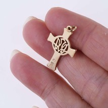 Retired James Avery 14k gold cross pendant - £225.53 GBP