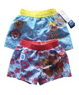 Nickelodeon Paw Patrol Infant Boys Swim Trunks 2 Pair 3/6 Months Lined S... - £10.81 GBP