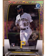 Liover Peguero 2023 Bowman Chrome Mega Box Mojo Refractor Rookie #85 - $3.99