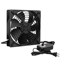 120Mm Ac Powered Fan Variable Speed Controller, Strong Airflow Ac 110V To 220V F - £15.68 GBP