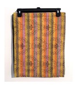 Crate &amp; Barrel &quot;Carina&quot; Placemats Multi 14x19 Stripe Floral Set of 8 RARE - $54.69 CAD