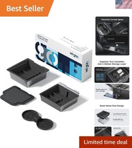 High-Quality 4-Piece Center Console Organizer for Tesla Y &amp; Model 3 Owne... - $1,117.47 MXN