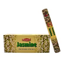 Tridev Incense Sticks Jasmine Fragrance Masala Agarbatti Meditation 120 Sticks - £14.55 GBP