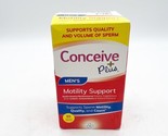 Conceive Plus Motility Male Fertility Supplement Sperm Count Booster+ Zi... - $45.00