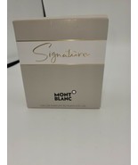 Signature By Mont Blanc Eau De Parfum For Women 90 ml/3.0 oz New  SEALED - £45.93 GBP