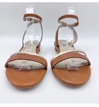 Boden Women’s Freya Leather Sandals Shoe Size 8 / 39 Brown And Gold - £29.62 GBP