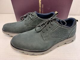 Johnston &amp; Murphy Jenkins Plain Toe Casual Shoe, Black Nubuck, 9.5 M - $48.50