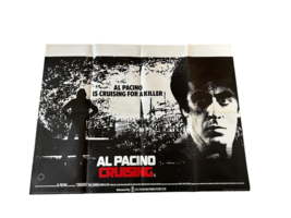 Cruising Original British Movie Quad UK Film Poster 1980 Al Pacino Karen Allen - £144.97 GBP