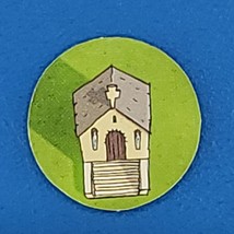 Agricola Tombstone Marker Replacement Game Piece Z-Man Round Cardboard - $3.95