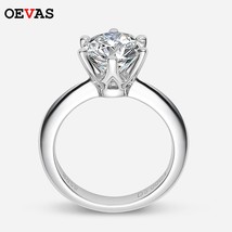 Real 1 Carat Moissanite Wedding Rings For Women Top Quality 18K White Gol100% 92 - £25.30 GBP