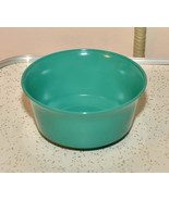 Rare vintage turquoise Anchor Hocking cereal bowl blue green aqua bowl m... - £7.80 GBP