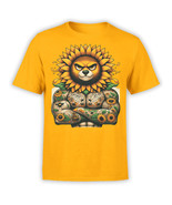 FANTUCCI Unisex Cool T-Shirts | Sunflowers Gang T-Shirt | 100% Cotton - £17.52 GBP+