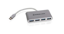 Iogear USB-C To Usb 3.0 Hub - 1 USB-C In - 4 Usb 3.0 Out - Usb 3.0 Data Rate Of - £30.69 GBP