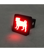 Pug Silhouette LED Hitch Cover - Brake Light - $69.95