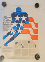 1975 NFL Bicentennial Promotional Poster Essay Contest O.J. Simpson - Bills - £19.03 GBP