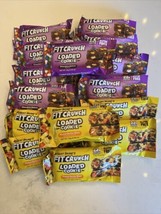 15 ct Robert Irvine Fit Crunch Loaded Cookie Protein Bar *Read-No Box/Da... - $27.71