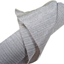 Coolaroo Knitted Shade Fabric Heavy Duty 90% UV Block 6&#39; x 15&#39; Gray 339586 - $42.56
