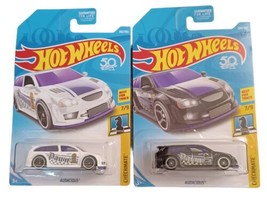 Lot of 2 Audacious Checkmate Chess Hot Wheels 7/9 no 363 White &amp; 234 Black - £6.76 GBP