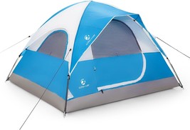 With Its Carry Bag And Rainfly, The Alpha Camp 3/4 Person Camping Tent Is A - £60.89 GBP