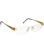 Lindberg Eyeglasses No.502599039 Col.P70 Gunmetal/Gold Rimless Denmark 50-19 125 - $399.99