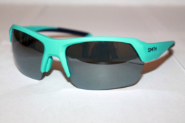 Smith Optics TEMPO Sunglasses Matte Light Blue / Grey Mirror CHROMAPOP Lens - $59.39