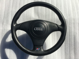 Audi OEM Nardi S-Line Sport Leather steering wheel A4,S4,A6,S6,A8,S8 - $185.72