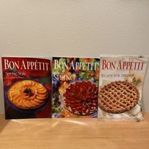 Vintage Lot Of 3 Issues Of Bon Appetit Magazine April 1994, 1996, 1997 Spring - $13.65