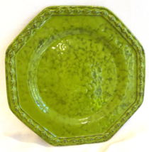 Vintage RARE Rosenthal Netter 7.5&quot; Salad Plate Green Mid Century - $33.24